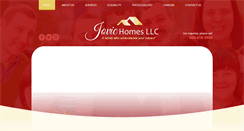 Desktop Screenshot of jovichomes.com