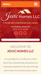 Mobile Screenshot of jovichomes.com